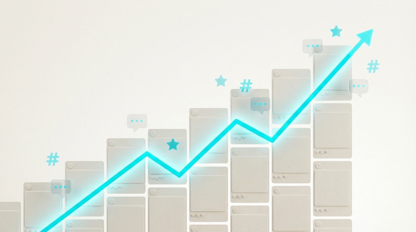 AI×SNS運用支援のイメージ