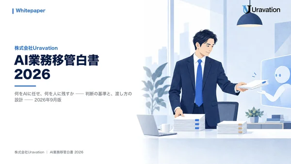 AI業務移管白書2026の表紙