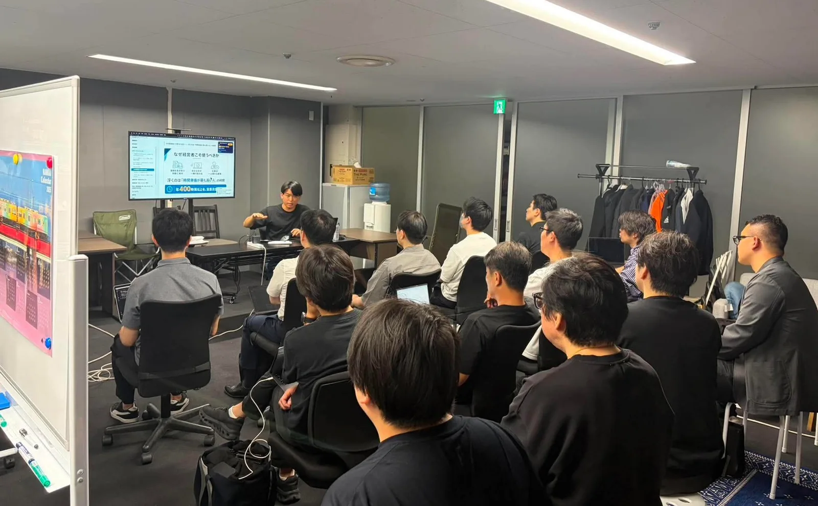 経営者向けセミナーで登壇する株式会社Uravation代表 佐藤傑