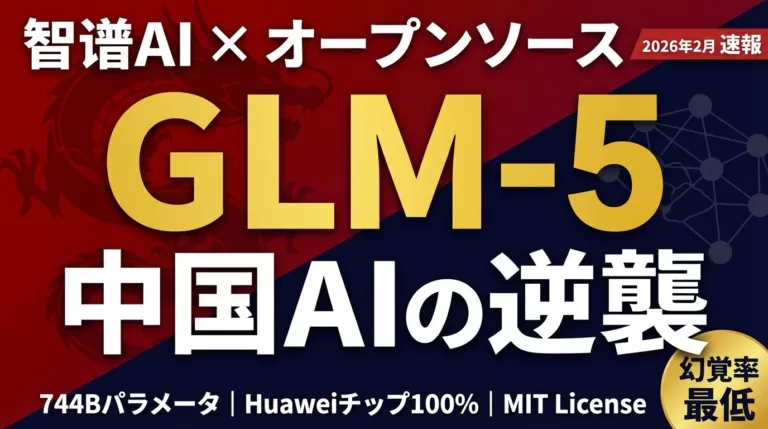 智谱 GLM-5 完全ガイド【2026】|日本語で読む中国AI最前線の性能・料金
