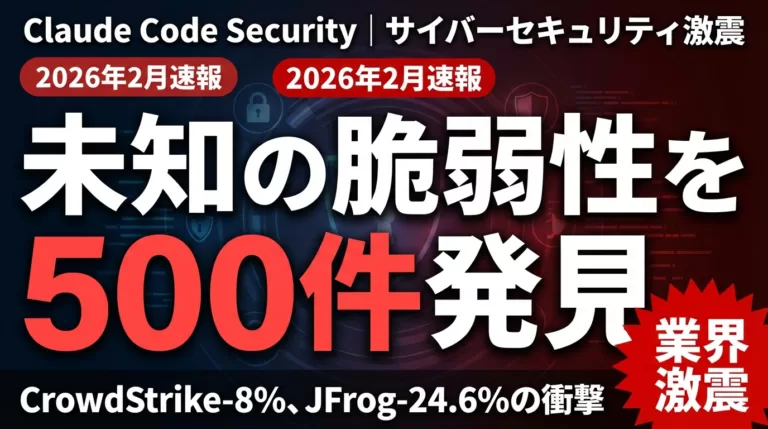 Claude Codeセキュリティ設定｜企業導入の必須対策