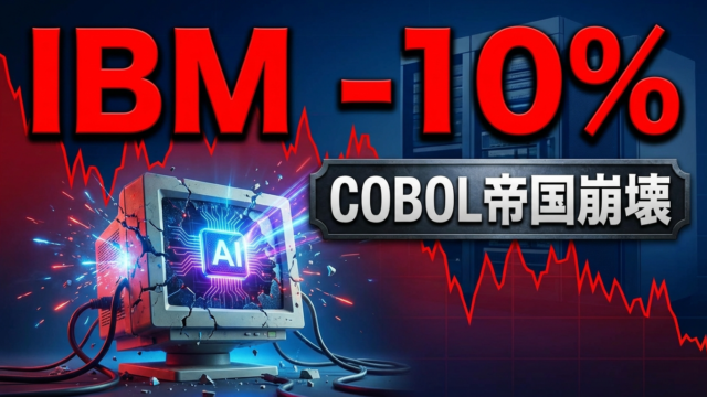 IBM株10%暴落｜Anthropic COBOL AIの衝撃と影響