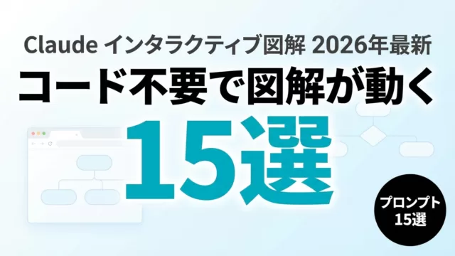 Claude図解生成の業務活用｜コピペで使えるプロンプト15選