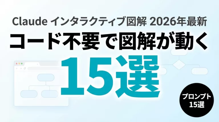 Claude図解生成の業務活用｜コピペで使えるプロンプト15選