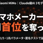 Xiaomi MiMo完全解説｜1ドルでClaude級AIが使える時代 ｜ 株式会社