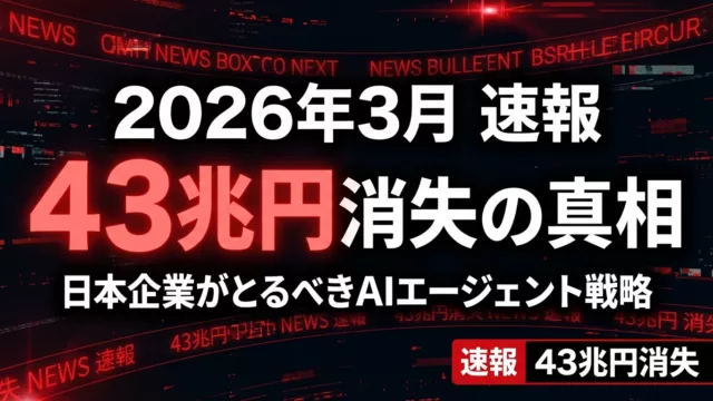SaaSの死は本当か？AIエージェント時代の中小企業戦略【2026年】