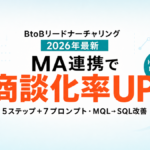 【2026年最新】AIでBtoBリードナーチャリング｜MA連携で商談化率を上げる5ステップ＋7プロンプト