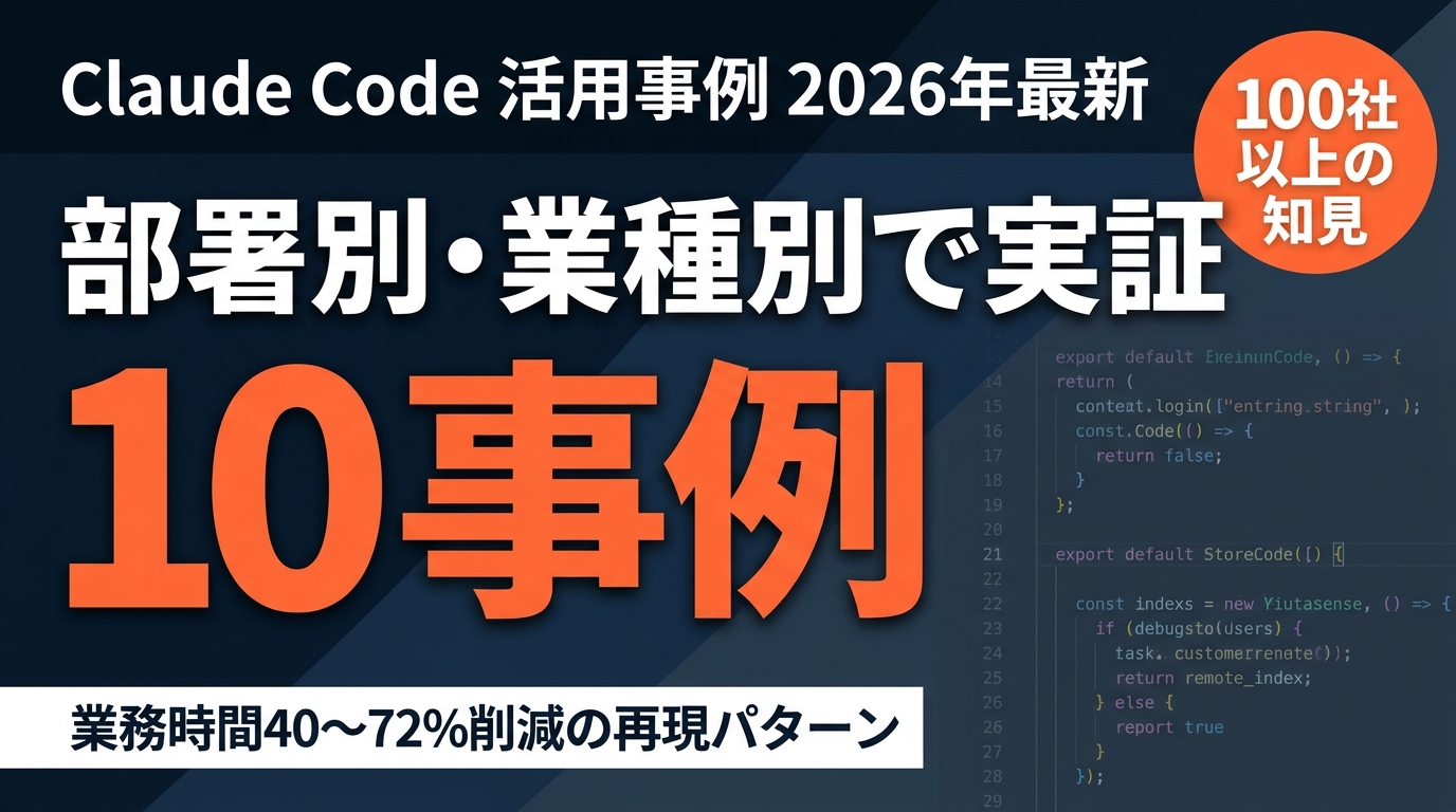 部署別・業種別で進むClaude Code活用事例10選 ｜ 株式会社Uravation