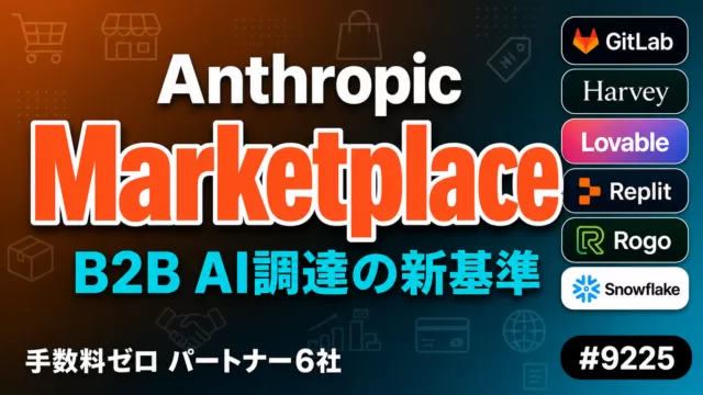 Anthropic Claude Marketplace完全ガイド｜B2B調達の新基準【2026年版】