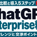【2026年】ChatGPT Enterprise料金｜Team比較・導入手順