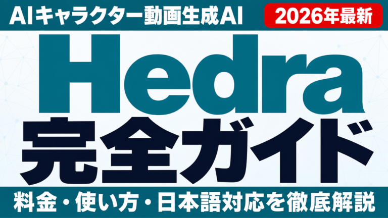 Hedraレビュー｜表情まで動くAIアバター動画の実力と無料枠