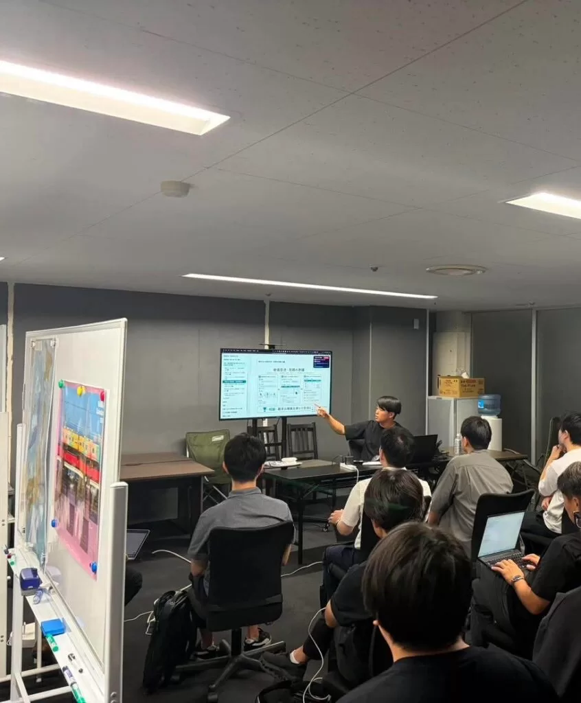 SES企業の経営者向け勉強会で登壇する代表・佐藤傑(東京・五反田)