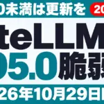 LiteLLM脆弱性｜1.95.0未満は更新を【2026年10月29日】