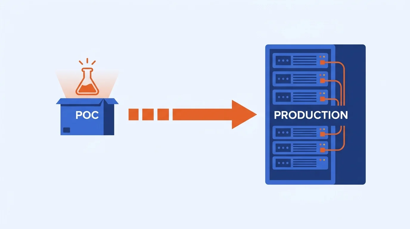 PoC→本番の2段階開発