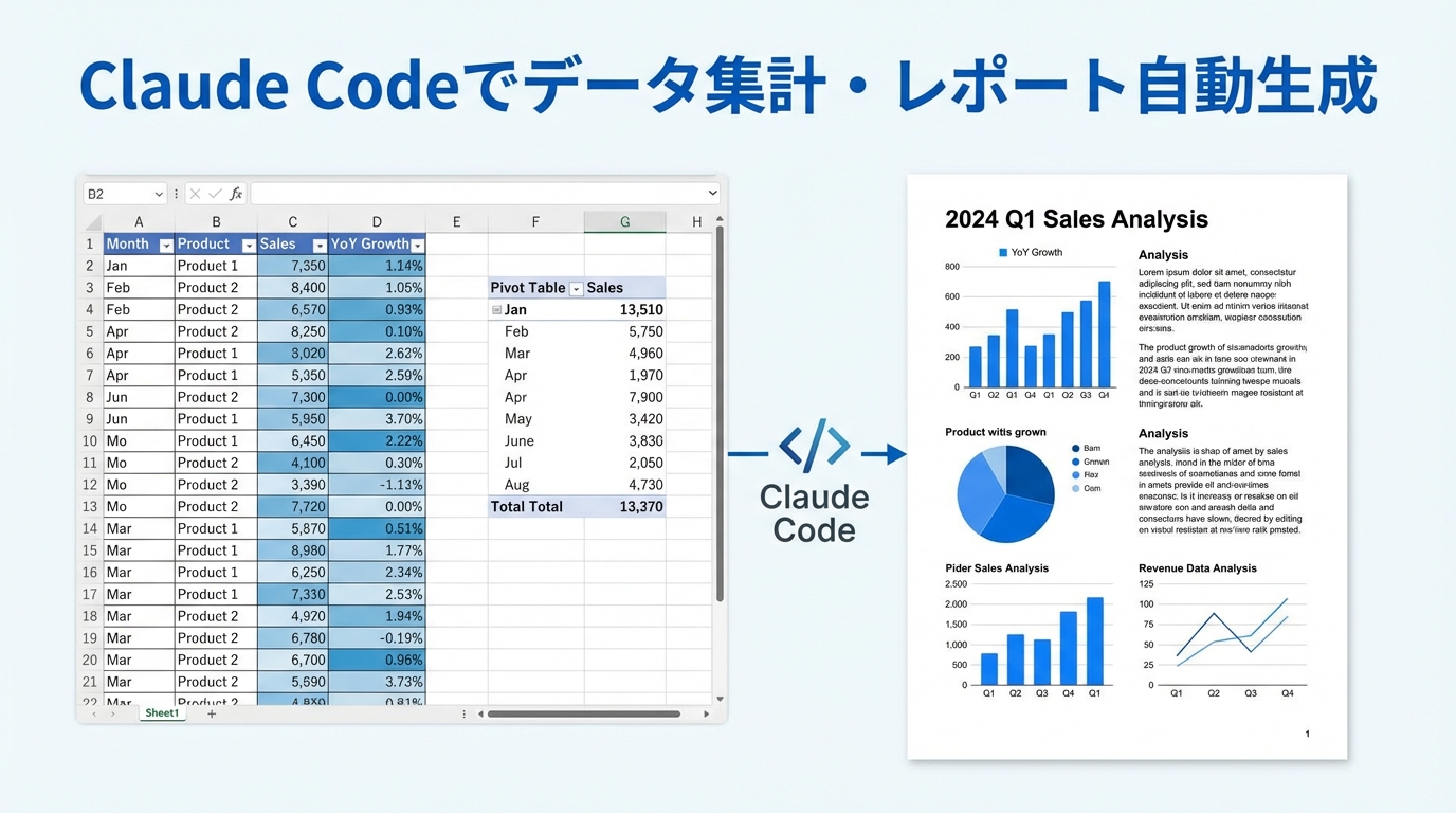 データ集計・レポート